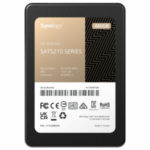 Synology SSD 2.5 SATA 480GB 2.5" Serial ATA III